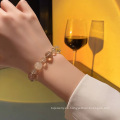 Shangjie OEM Joyas Fashion Crystal Bracelet Strawberry Quartz Girl Stracelets Daurry Women Bracelets con cuentas